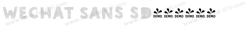 WeChat Sans sd字体转换